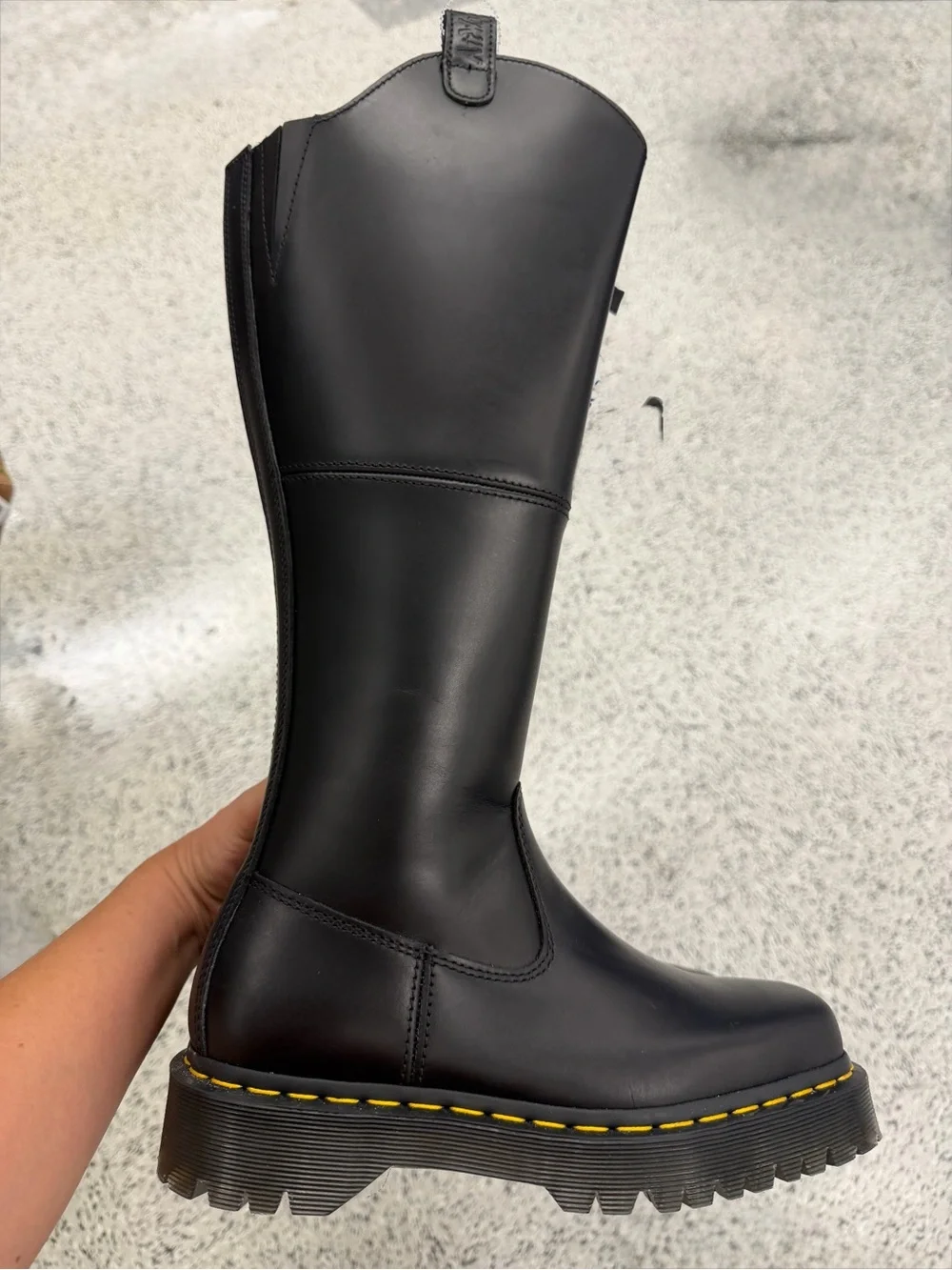 Dr Martens Amaayah knee high boots NWOT